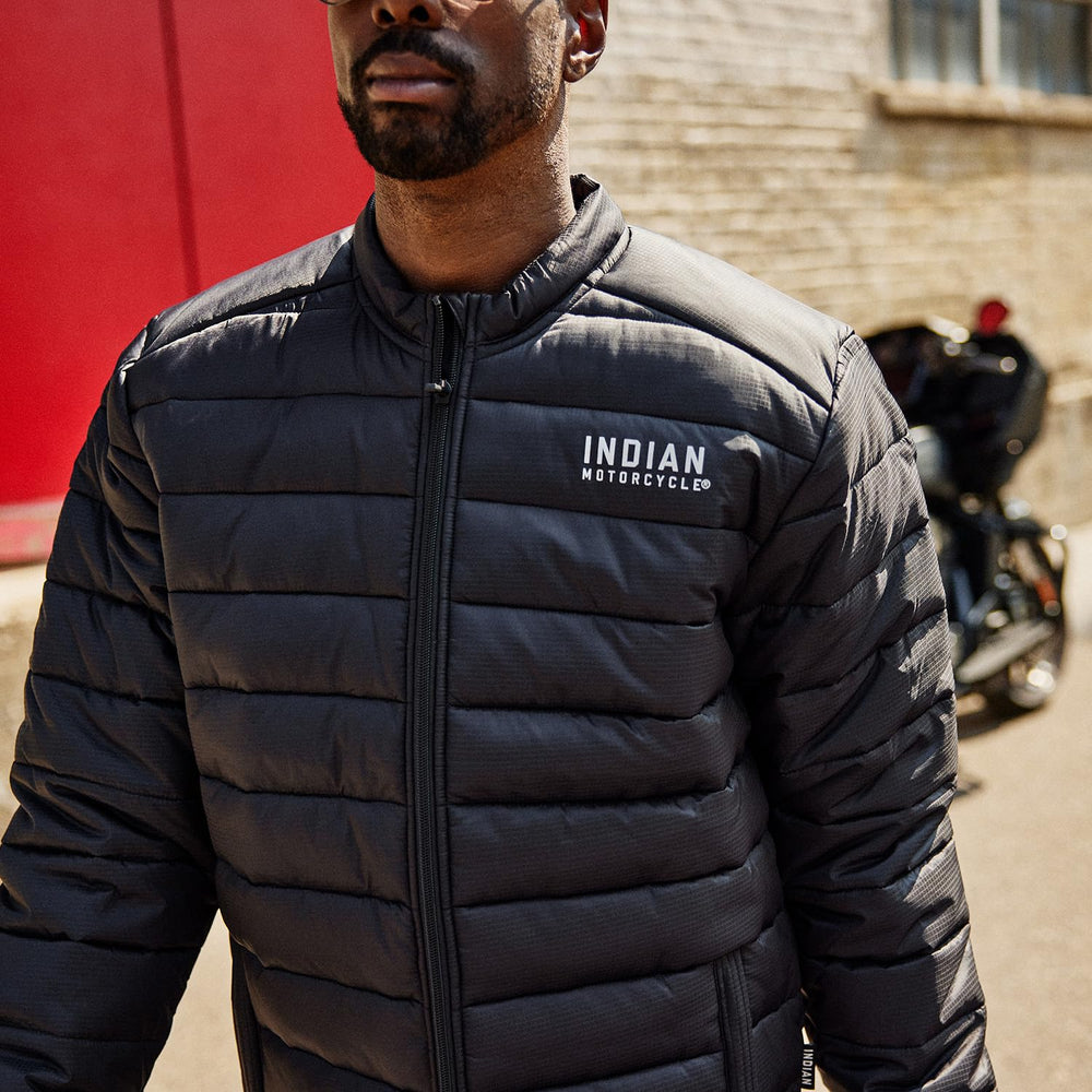 
                      
                        Indian Motorcycle Men's Hayes Jacket, Black
                      
                    
