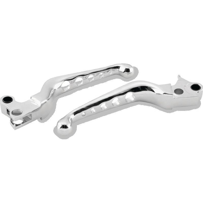 Bikers Choice 96-16 BigTwin 96-03 XL Chrome O Series Holed Lever Set Cable Clutch Only