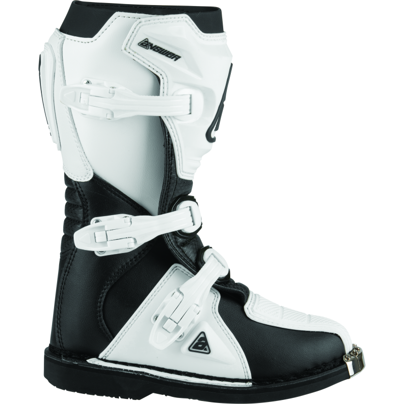 Answer AR1 Boot Black/White Youth Size - 1