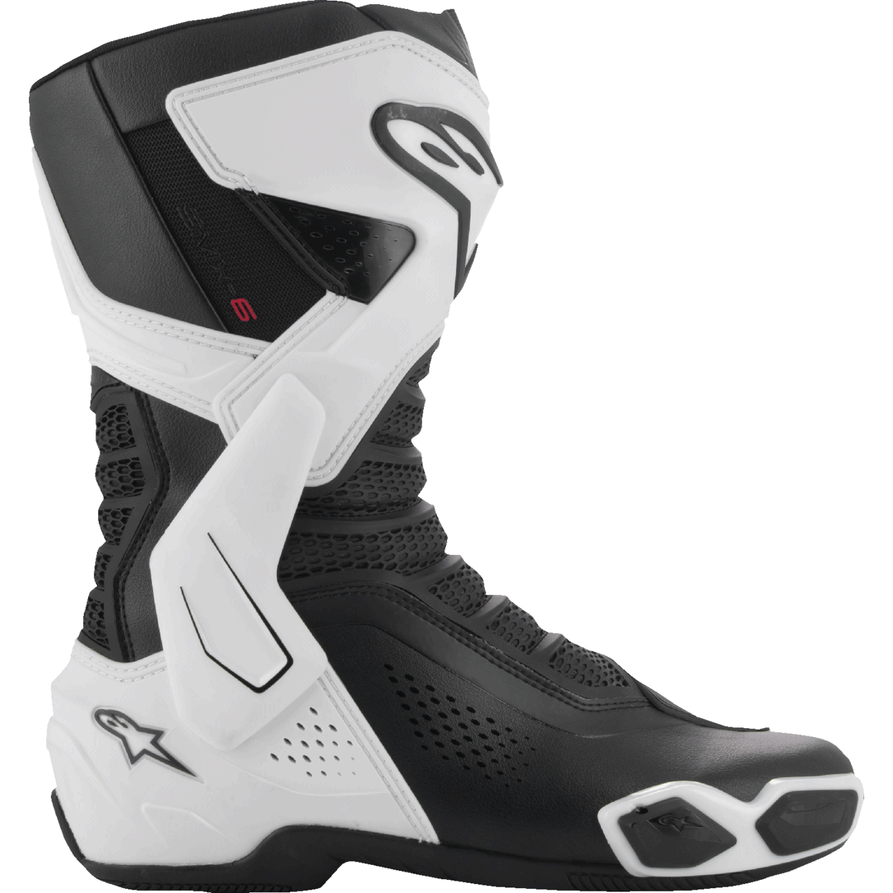 ALPINESTARS SMX-6 V3 Vented Boots - Black/White - US 7.5/EU 41 2223225-21-41