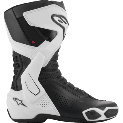 ALPINESTARS SMX-6 V3 Vented Boots - Black/White - US 12/EU 47 2223225-21-47
