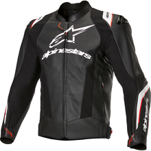 ALPINESTARS Missile v3 Ignition Leather Jacket - Black/White - US 44 / EU 54 3100325-12-54