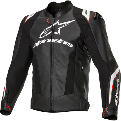 ALPINESTARS Missile v3 Ignition Leather Jacket - Black/White - US 40 / EU 50 3100325-12-50