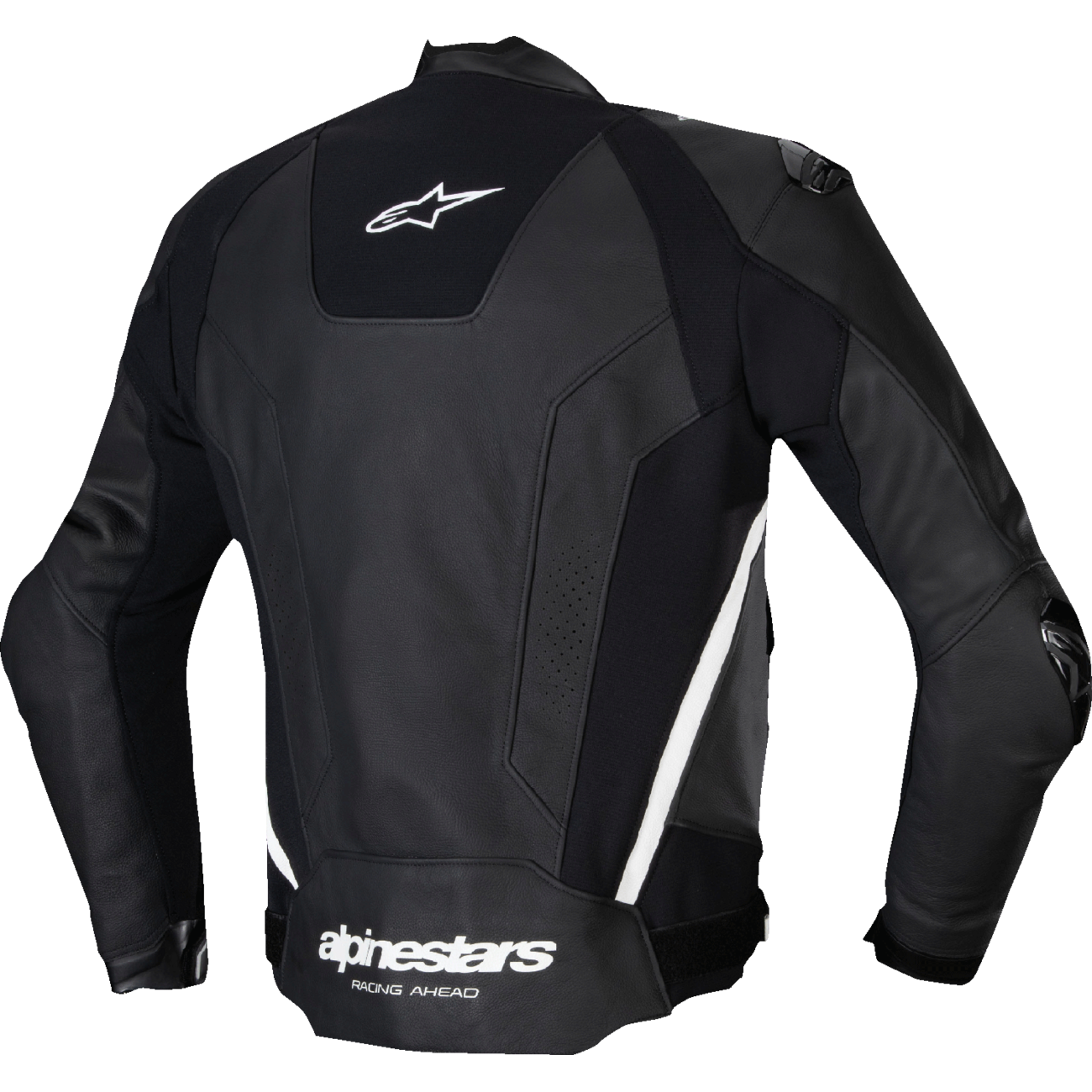 ALPINESTARS Missile v3 Leather Jacket - Black/White - US 38 / EU 48 3100125-12-48