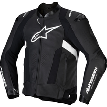 ALPINESTARS Missile v3 Leather Jacket - Black/White - US 40 / EU 50 3100125-12-50