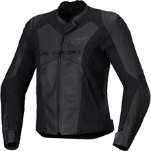 ALPINESTARS Stella Faster v3 Leather Jacket - Black/Black - US 6 / EU 42 3113625-1100-42