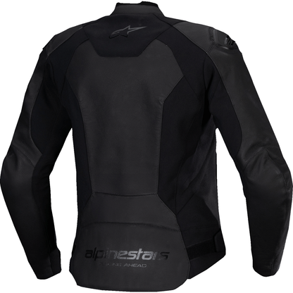 ALPINESTARS Stella Faster v3 Leather Jacket - Black/Black - US 14 / EU 50 3113625-1100-50