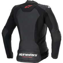 ALPINESTARS Stella Faster v3 Leather Jacket - Black/White Fluo/Coral - US 10 / EU 46 3113625-1781-46