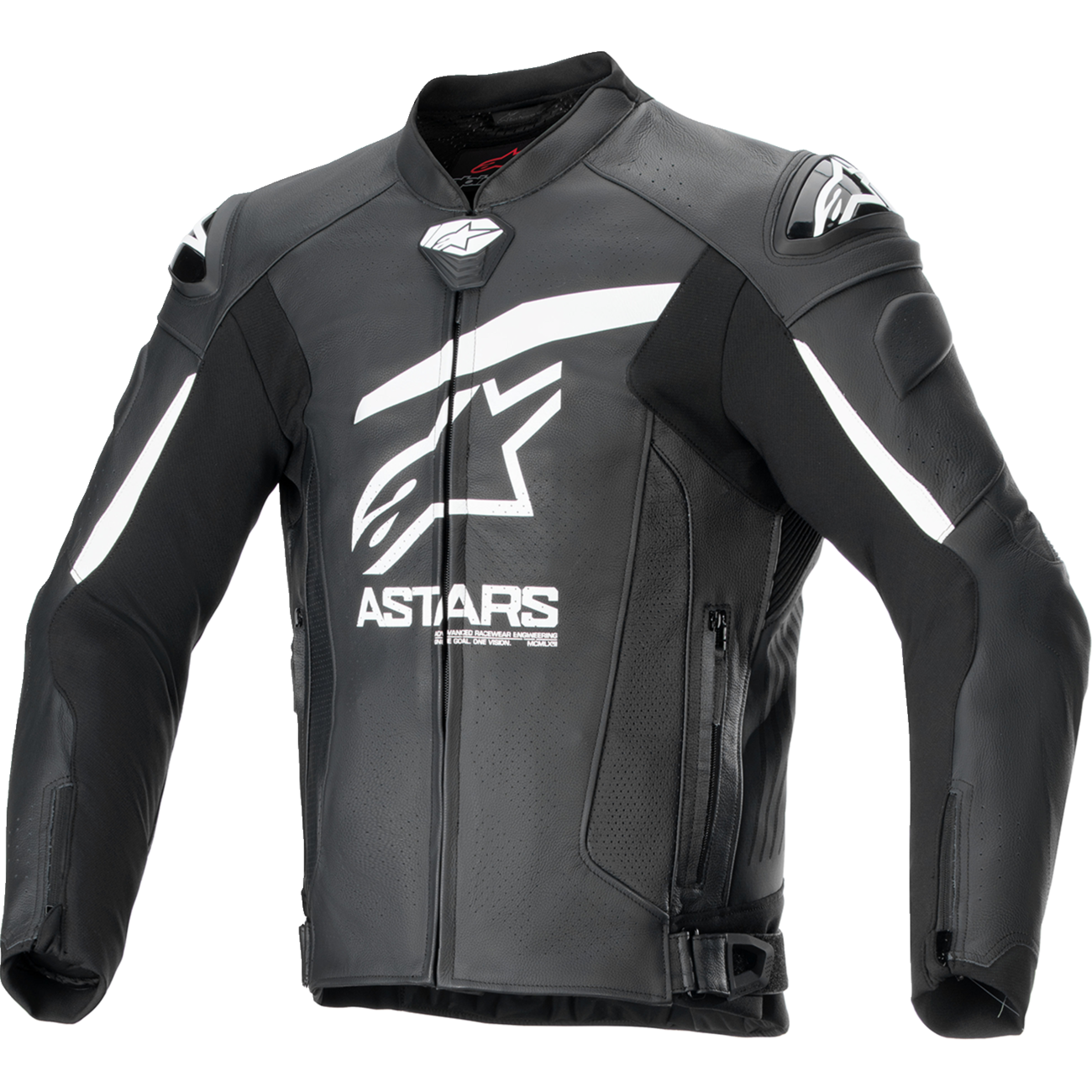 ALPINESTARS GP Plus R v4 Airflow Leather Jacket - Black/White - US 42 / EU 52 3100624-12-52