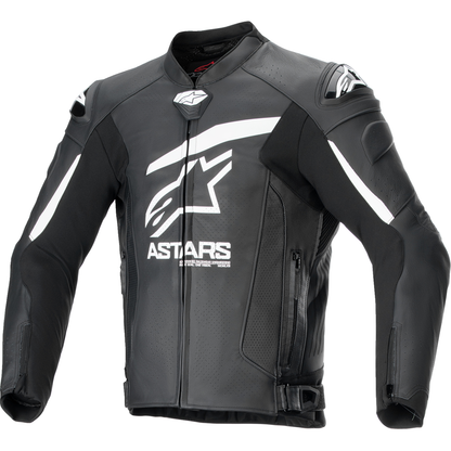 ALPINESTARS GP Plus R v4 Airflow Leather Jacket - Black/White - US 42 / EU 52 3100624-12-52