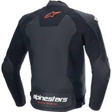 ALPINESTARS Faster v3 Airflow Leather Jacket - Black/Red Fluo - US 48 / EU 58 3103625-1030-58