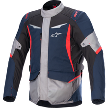 ALPINESTARS ST-1 WP Jacket - Dark Blue/Black/Bright Red - 2XL 3200625-7093-2XL