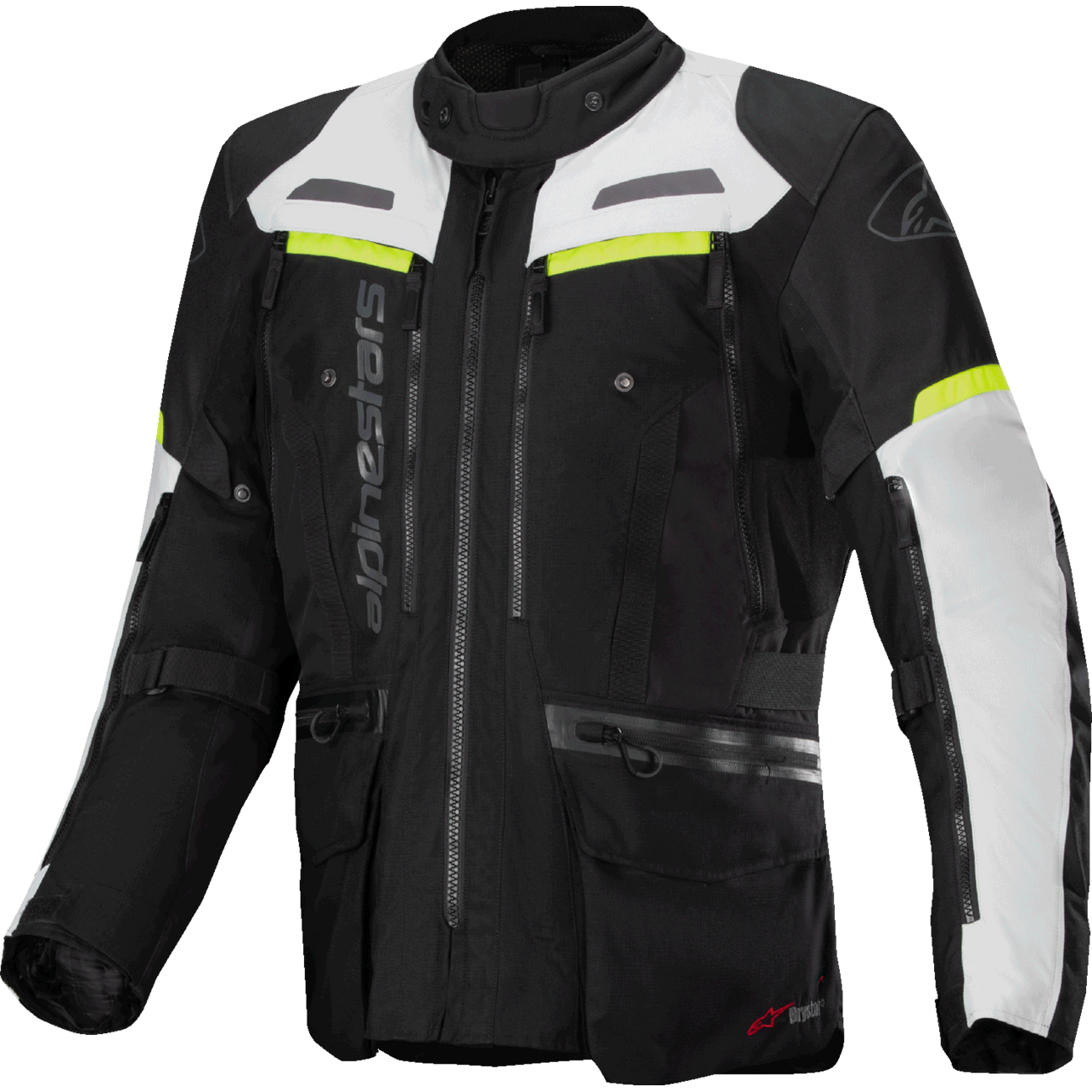 ALPINESTARS Bogota Pro Drystar? Jacket - Dark Black/Ice Gray/Yellow Fluo - 2XL 3207023-1381-XXL
