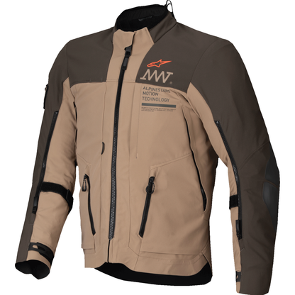 ALPINESTARS AMT-8 Stretch Drystar? XF Jacket - Dark Brown/Dark Khaki - XL 3200425-8018-XL