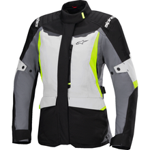 ALPINESTARS Stella ST-1 Waterproof Jacket - Ice Gray/Black/Yellow Fluo - XL 3210325-9145-XL