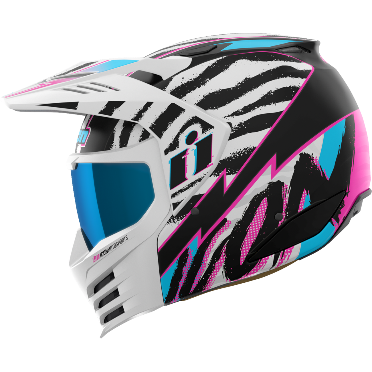ICON Elsinore* Helmet - Rad Dawn - White - Small 0104-3339
