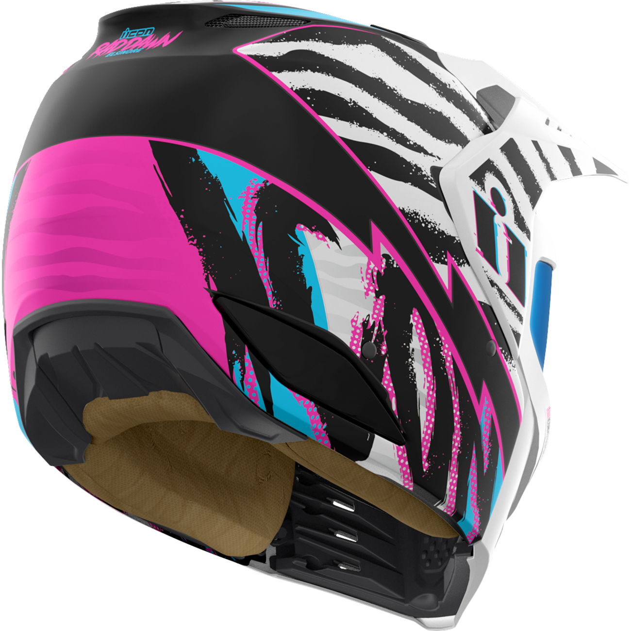 ICON Elsinore* Helmet - Rad Dawn - White - Large 0104-3341