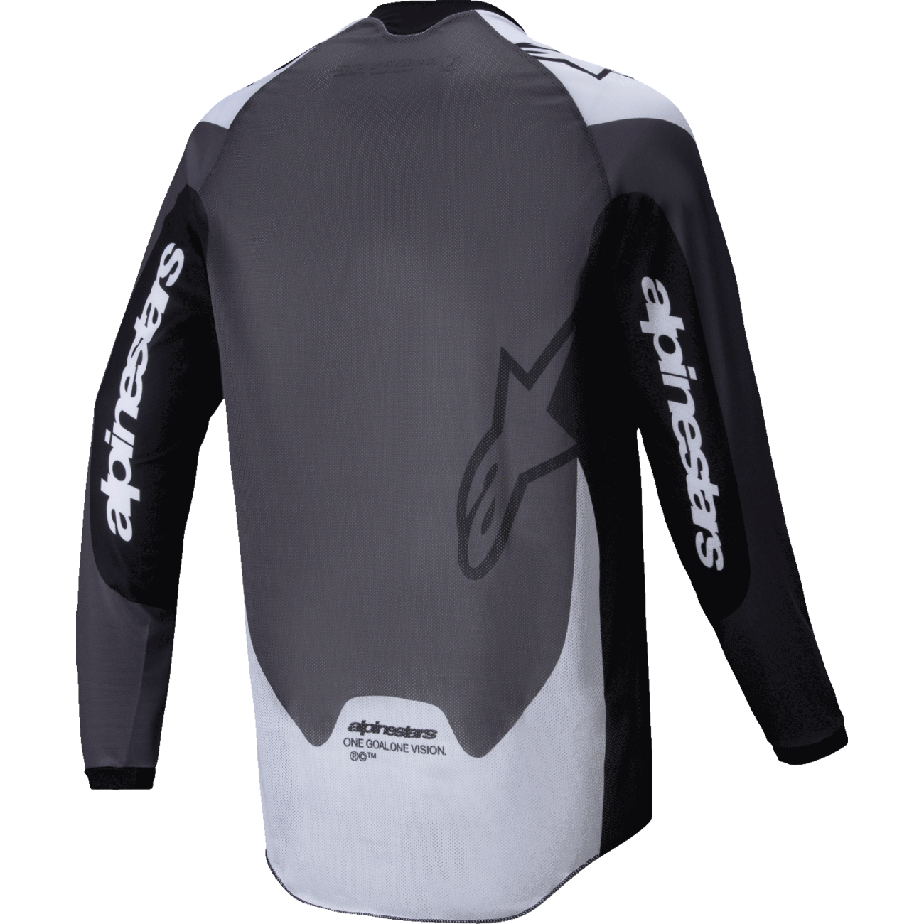ALPINESTARS Pro-Dura Long-Sleeve Jersey - Black/Magnet White - XL 3760125-1417-XL