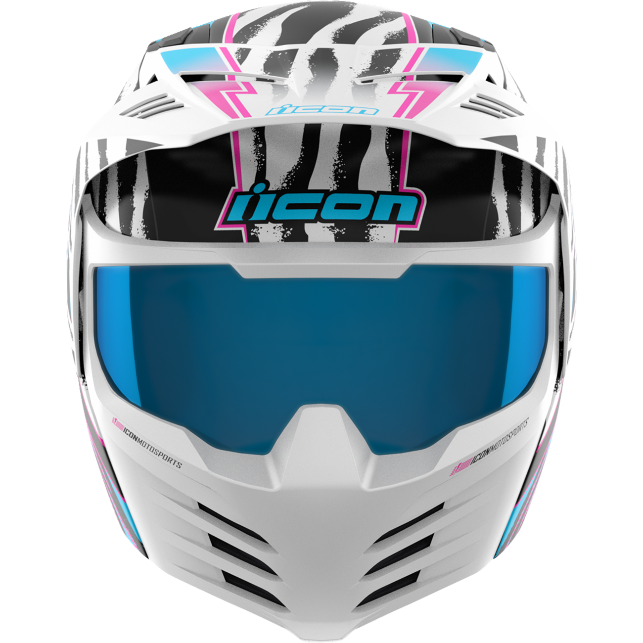 ICON Elsinore* Helmet - Rad Dawn - White - Large 0104-3341