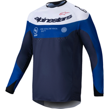 ALPINESTARS Pro-Dura Long-Sleeve Jersey - Navy/Bright Blue/White - 2XL 3760125-7174-2X