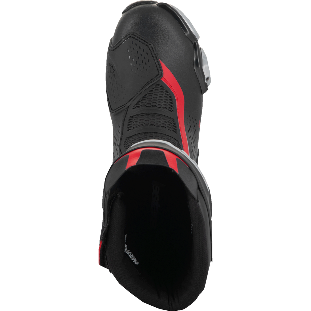ALPINESTARS SMX-6 V3 Vented Boots - Black/Silver/Red - US 9.5/EU 44 2223225-199-44
