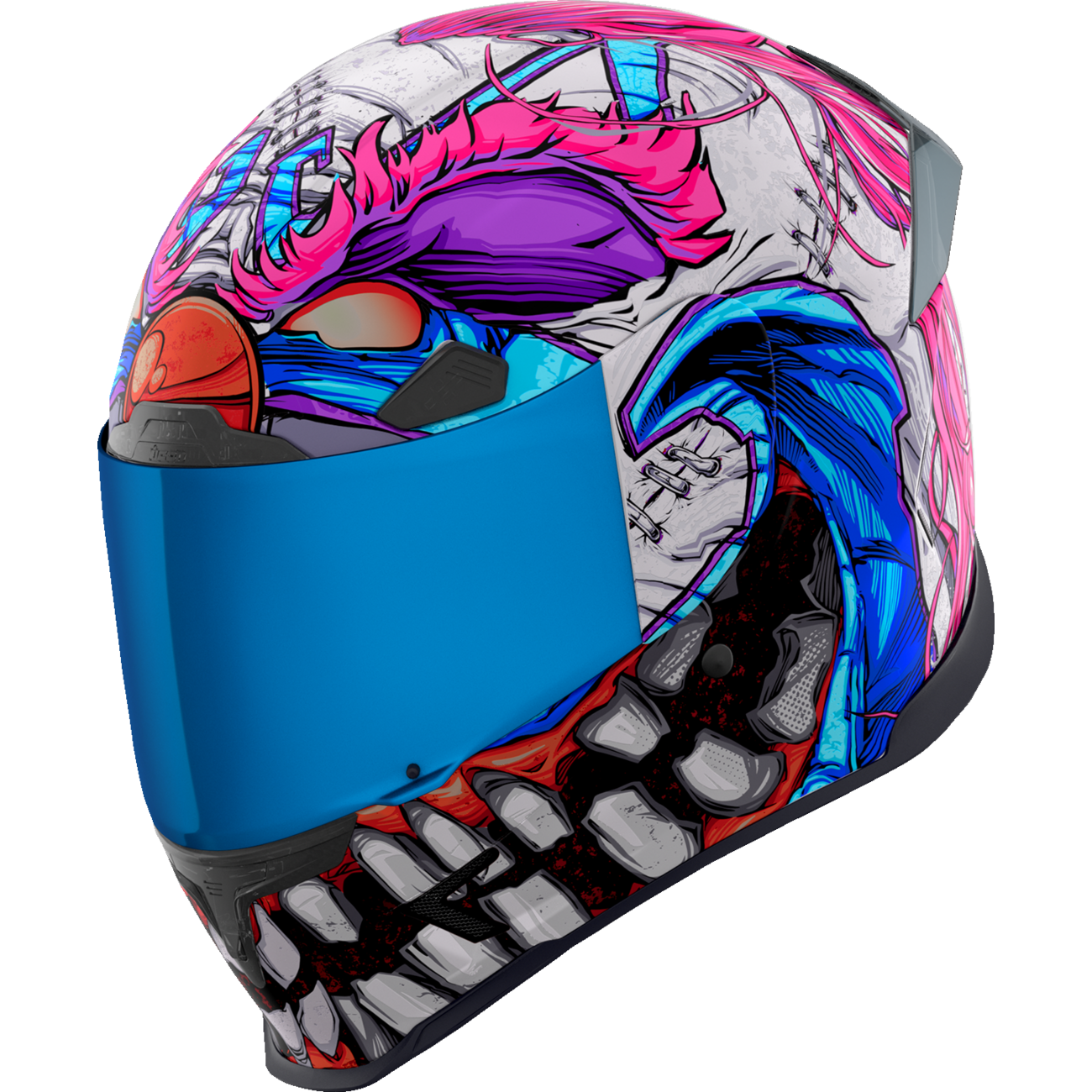 ICON Airframe Pro* Helmet - Krazy Klown 2 - Pink - 2XL 0101-17679