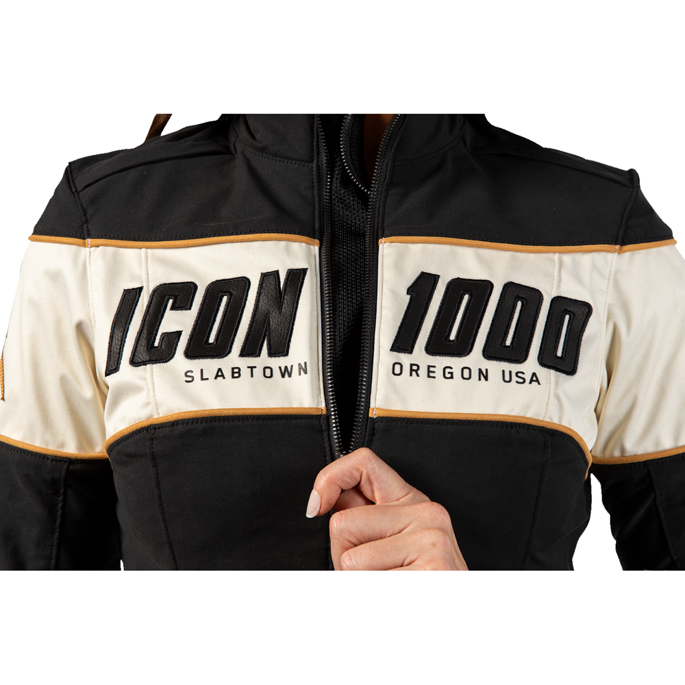 
                      
                        ICON Women's Hella 4* Jacket - Black - XL 2822-1680
                      
                    
