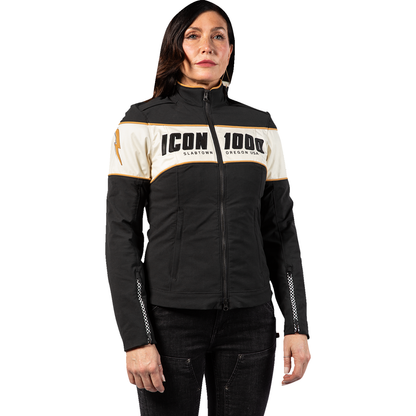 ICON Women's Hella 4* Jacket - Black - Large 2822-1679