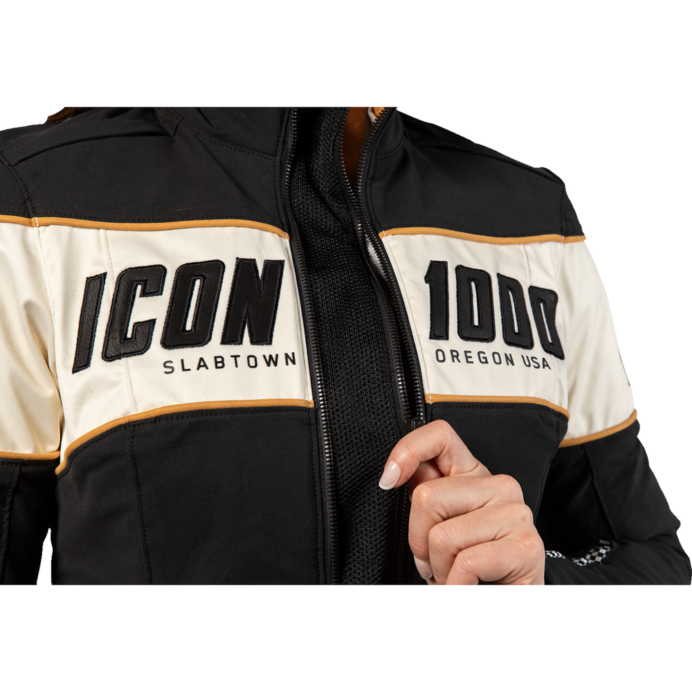 
                      
                        ICON Women's Hella 4* Jacket - Black - XL 2822-1680
                      
                    