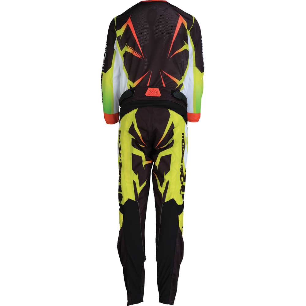 MOOSE OFFROAD Youth Agroid Mesh Jersey - Hi-Viz/Black - Small 2912-2531