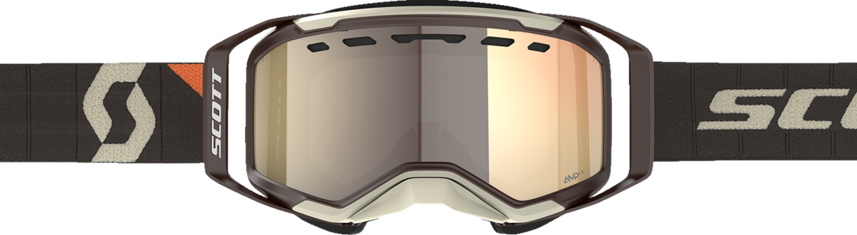 SCOTT Prospect 2.0 SMB Goggle - Beige/Brown - Dual Pane - Light Sensitive - Bronze Chrome Lens 421502-1074245