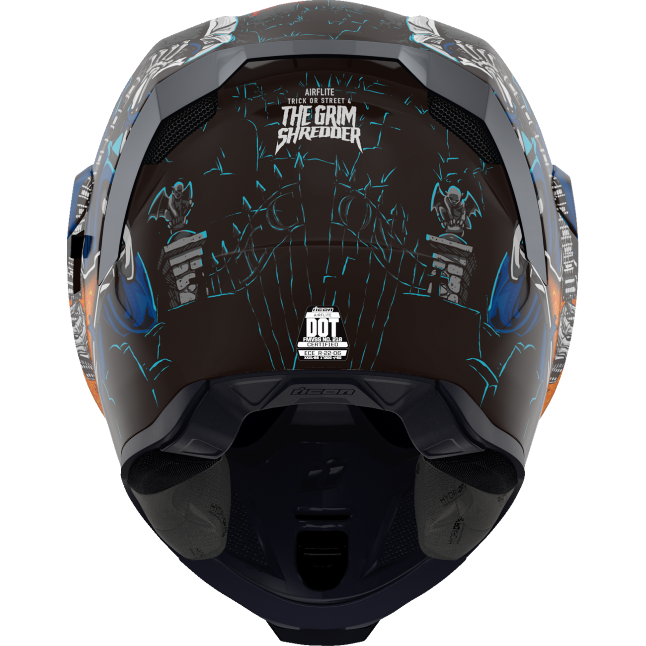 ICON Airflite* Helmet - Trick or Street 4 - Black - Medium 0101-17362