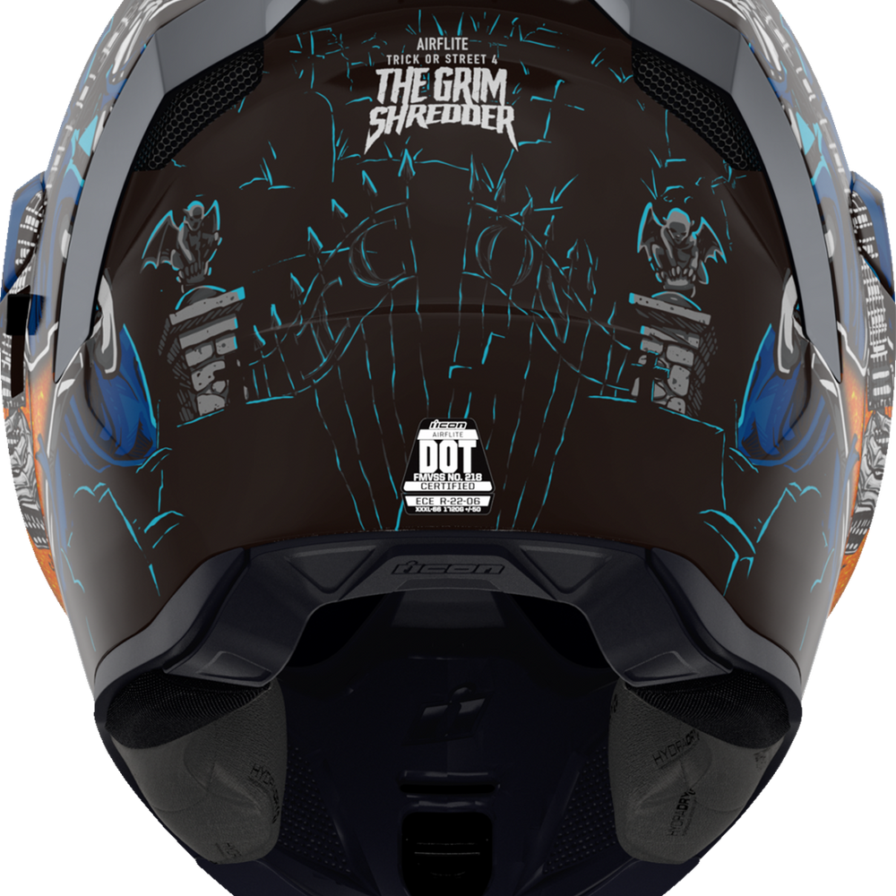 ICON Airflite* Helmet - Trick or Street 4 - Black - Large 0101-17363