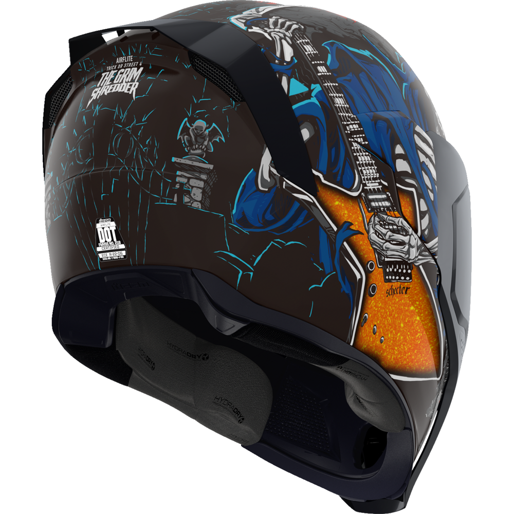 
                      
                        ICON Airflite* Helmet - Trick or Street 4 - Black - Large 0101-17363
                      
                    