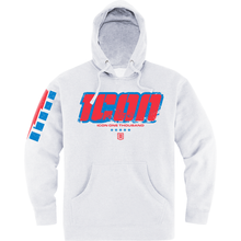 ICON Intercept 84* Hoodie - White - Medium 3050-6938