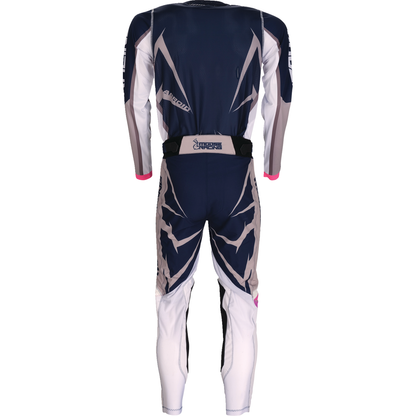 MOOSE OFFROAD Agroid Jersey - Navy/White - Large 2910-8140