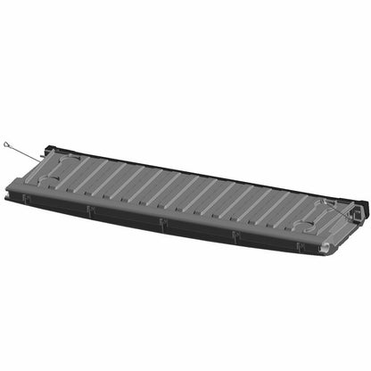Polaris Ranger ASM-Tailgate, BLK, Genuine OEM Part 2636533-070, Qty 1