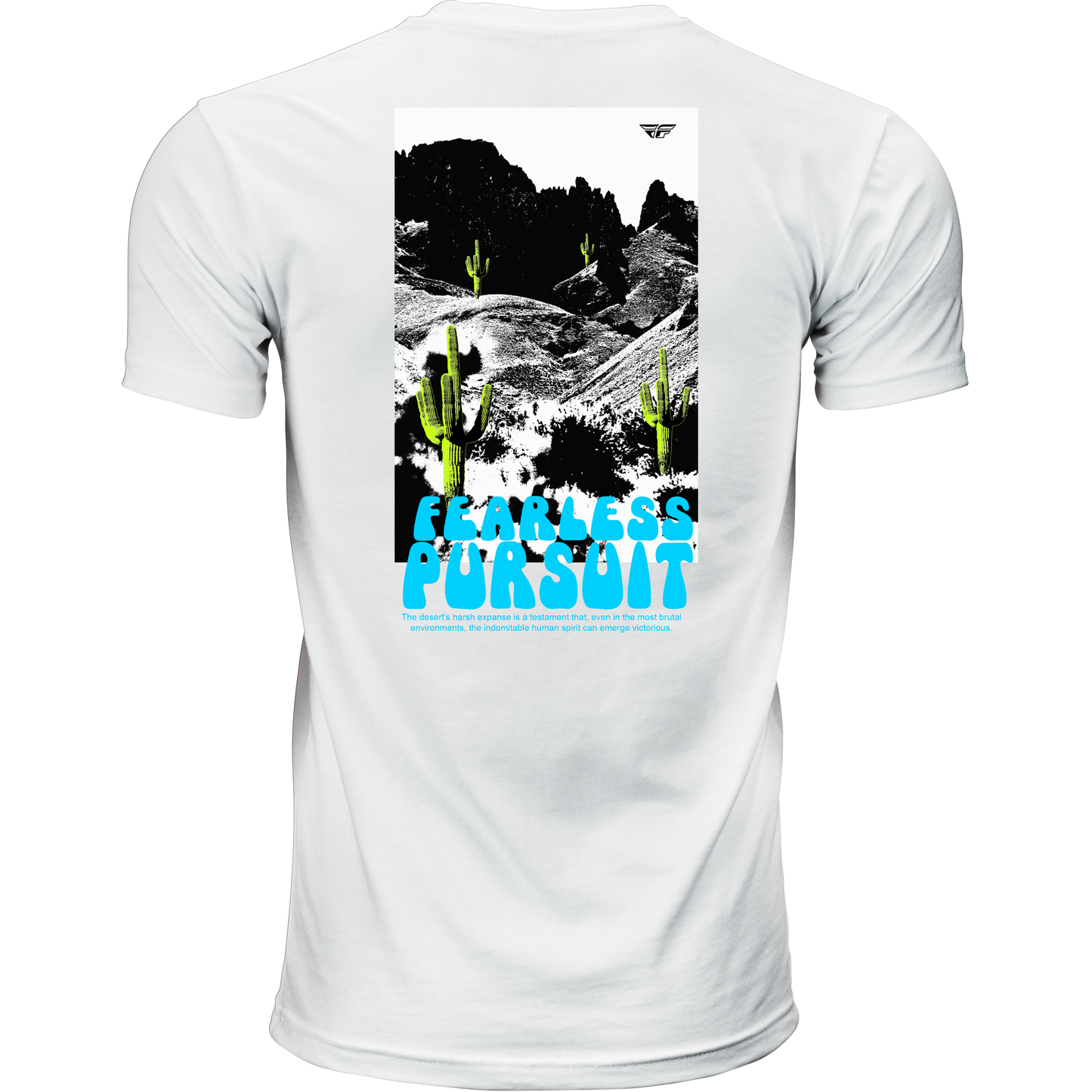 Fly Desert Tee White Md