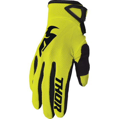 THOR Youth Sector Gloves - Acid - Large 3332-1737