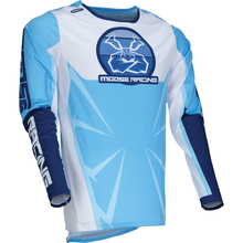 MOOSE OFFROAD Agroid Jersey - Blue/White - Large 2910-8133