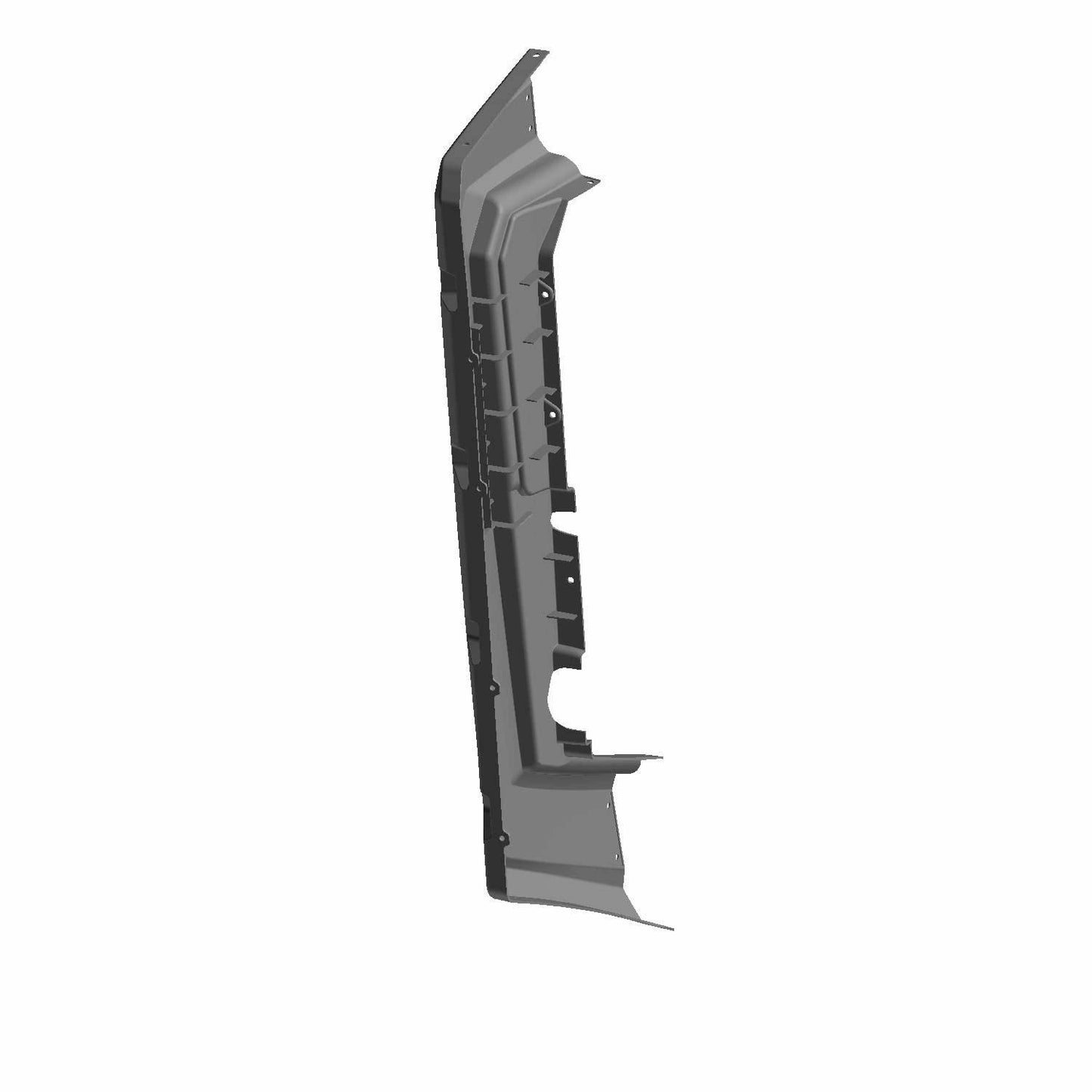 Polaris RZR Right Rocker, Gloss Black, Genuine OEM Part 5438761-070, Qty 1