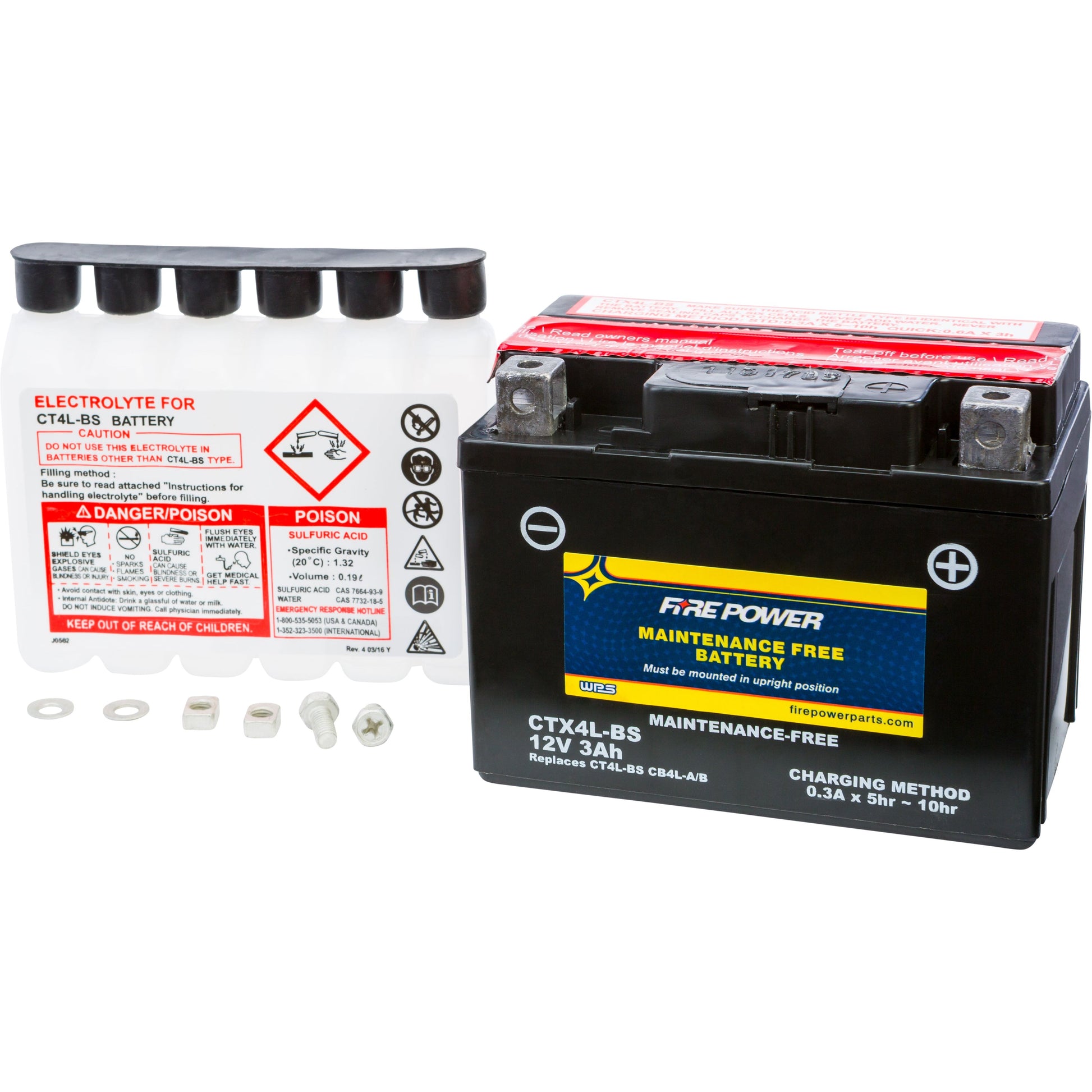 Battery Ctx4l Bs Maintenance Free