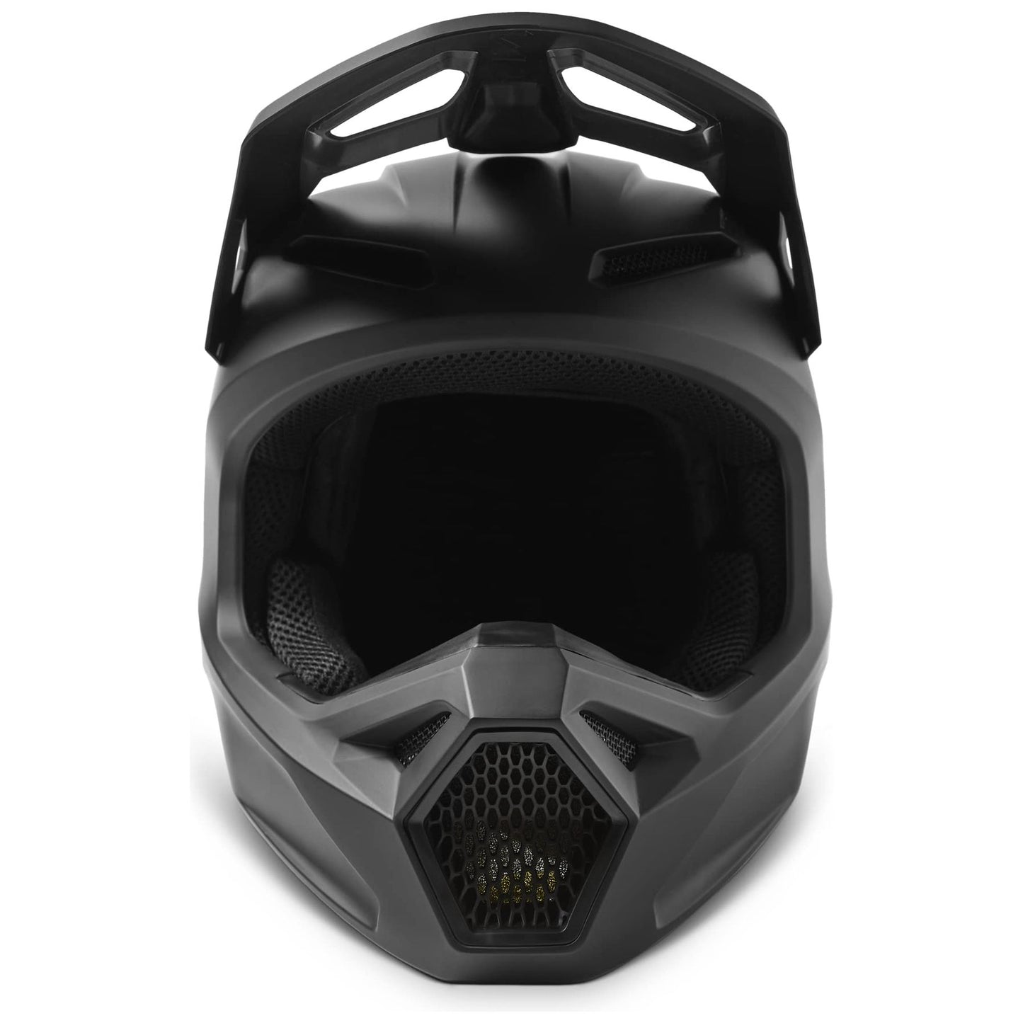 Fox Racing V1 Motocross Helmet, Matte Black, X-Small