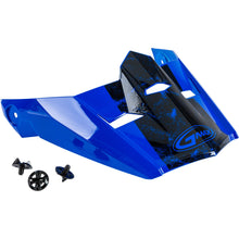 Visor W/Screws Dominant Mx 46 Blue/Black/White Md 2x