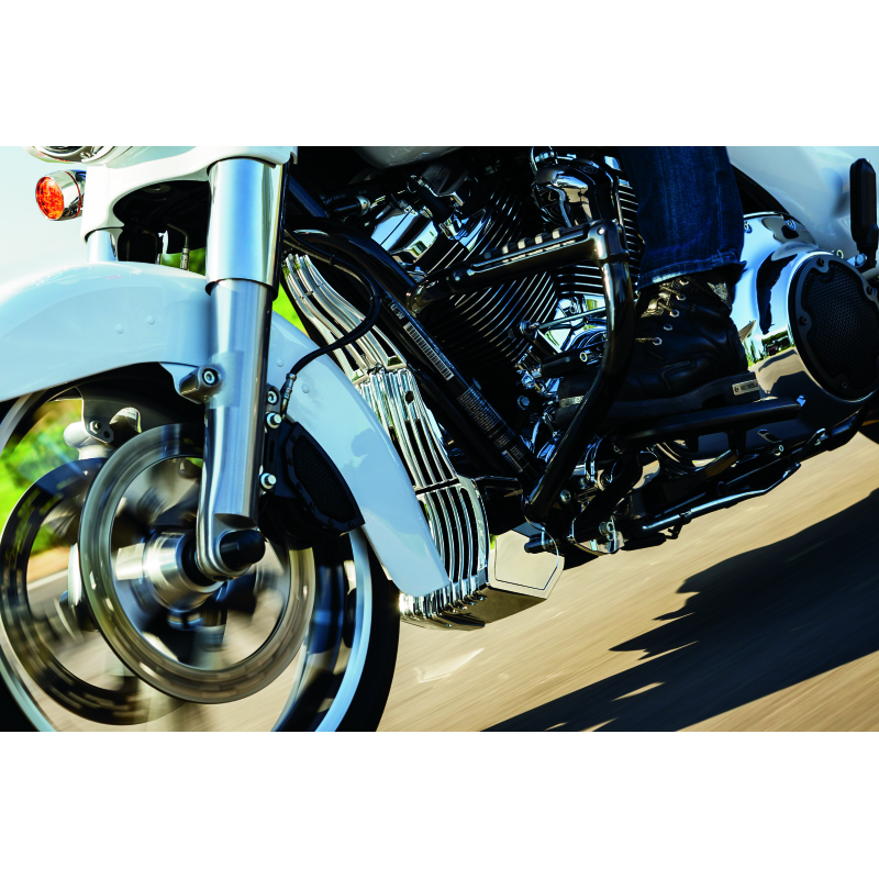 Kuryakyn Precision Upper Frame Cover Chrome