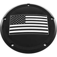 6   M8 Softail Derby Cover American Flag Black