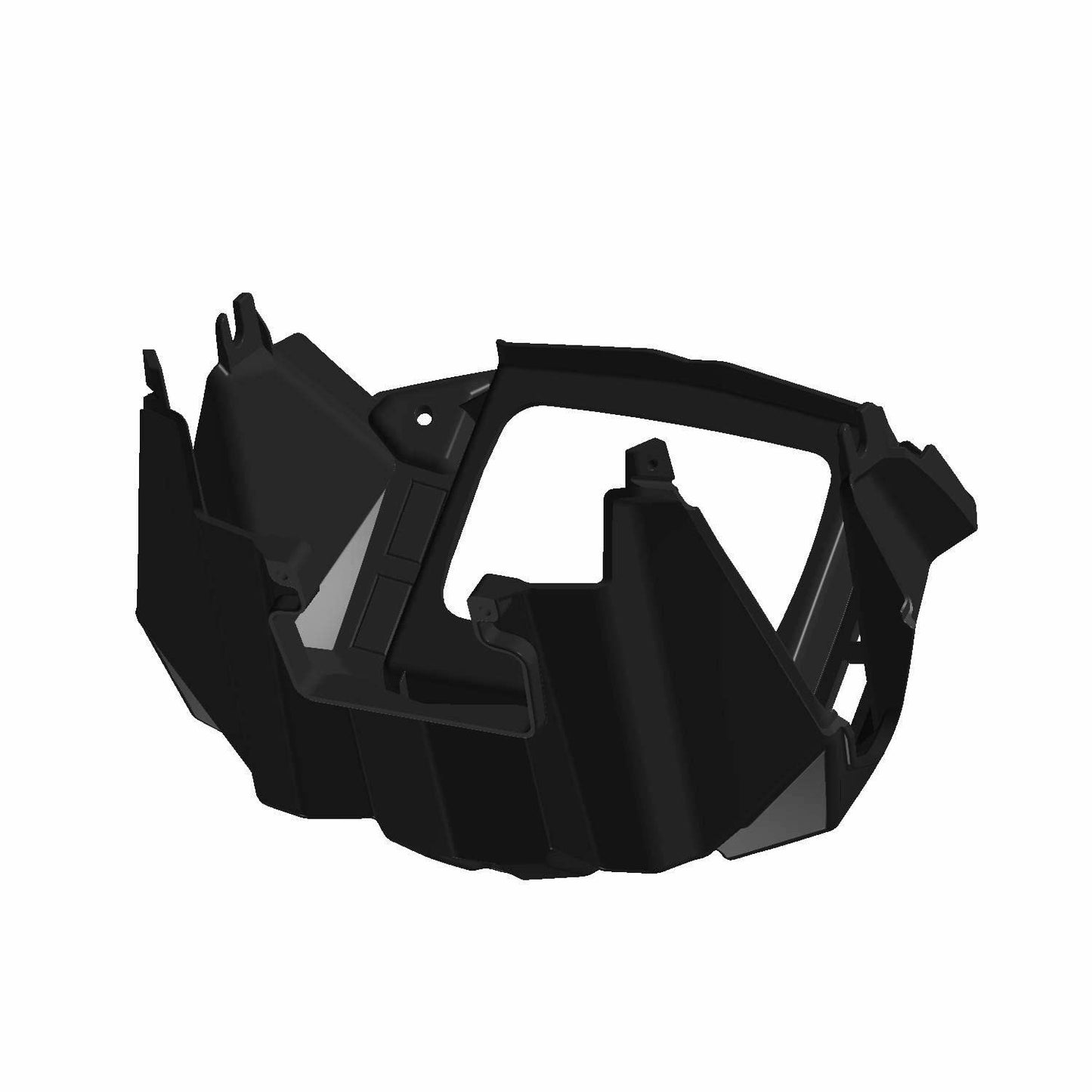 Polaris ATV Headlight Pod, Rear, Black, Genuine OEM Part 5452210-070, Qty 1