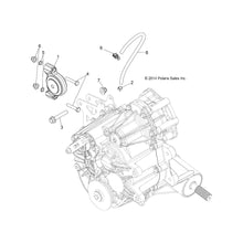Polaris Ranger FUEL LINE-67 CENTIMETERS, Genuine OEM Part 8450040-67, Qty 1