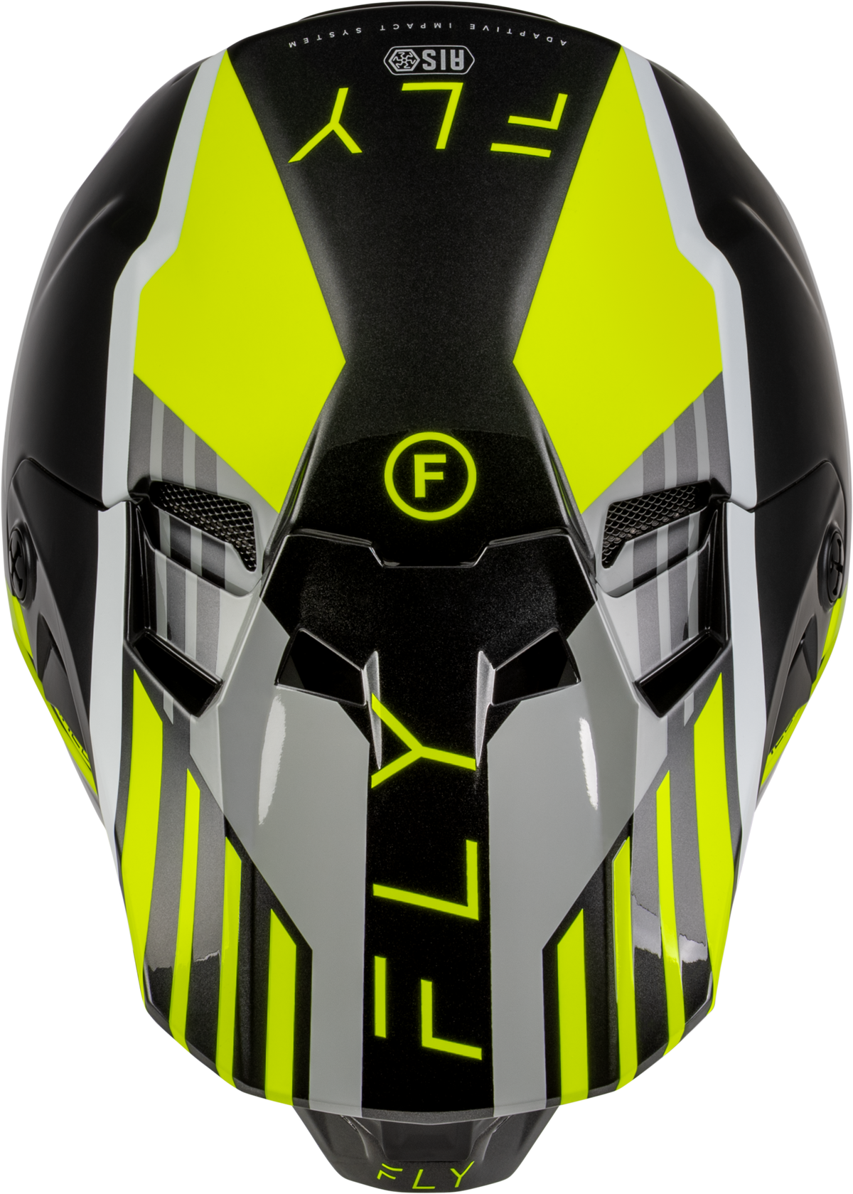 Youth Formula Cc Strike Helmet Grey/Black/Hi Vis Yl