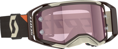 SCOTT Prospect 2.0 AMP Goggle - Deep Brown/Beige - Rose Lens 421469-7699352